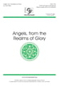 Angels, from the Realms of Glory SATB choral sheet music cover
